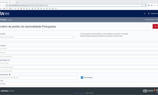 Já é possível solicitar a Cidadania Portuguesa pela internet